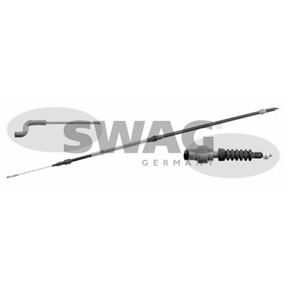 Photo Cable, parking brake SWAG 30927161