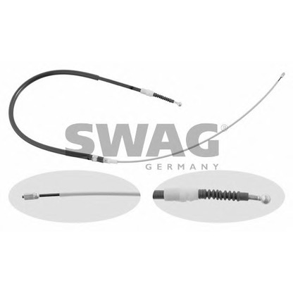 Photo Cable, parking brake SWAG 30930727