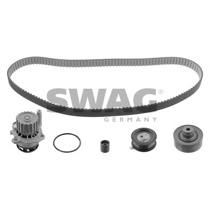 Photo Water Pump & Timing Belt Kit SWAG 30932743