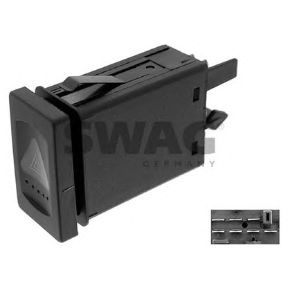 Photo Hazard Light Switch SWAG 30944701