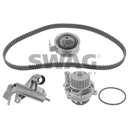 Photo Water Pump & Timing Belt Kit SWAG 30945130