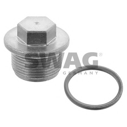 Photo Oil Drain Plug, oil pan SWAG 32919401