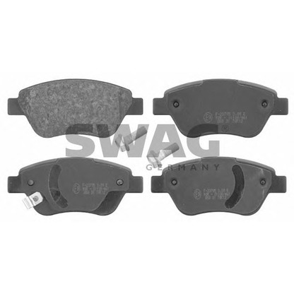 Photo Brake Pad Set, disc brake SWAG 40916627