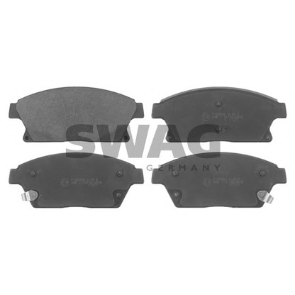 Photo Brake Pad Set, disc brake SWAG 40916788