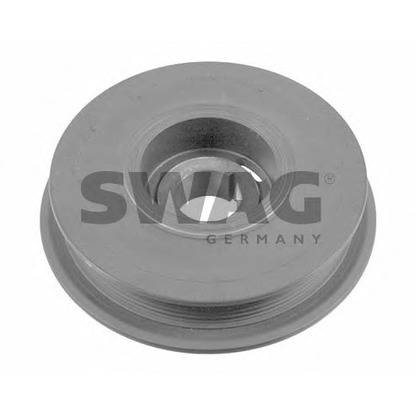 Photo Belt Pulley, crankshaft SWAG 40927215