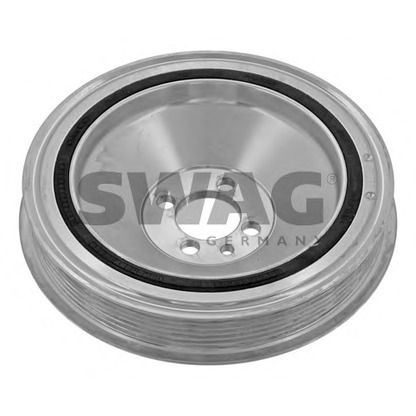 Photo Belt Pulley, crankshaft SWAG 40937415