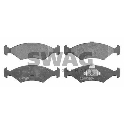 Photo Brake Pad Set, disc brake SWAG 50916040