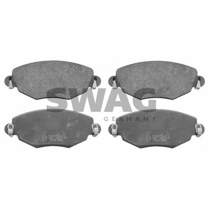 Photo Brake Pad Set, disc brake SWAG 50916402