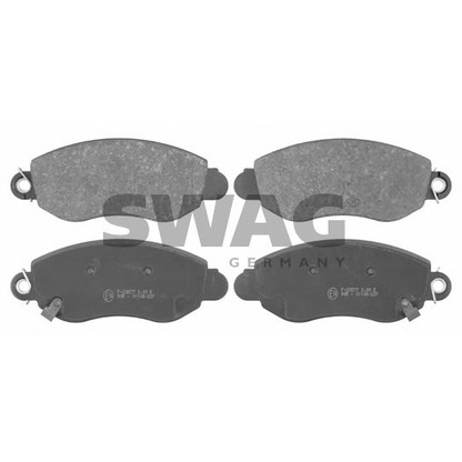 Photo Brake Pad Set, disc brake SWAG 50916425