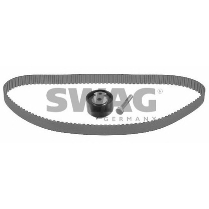 Photo Tensioner Pulley, timing belt SWAG 50921902