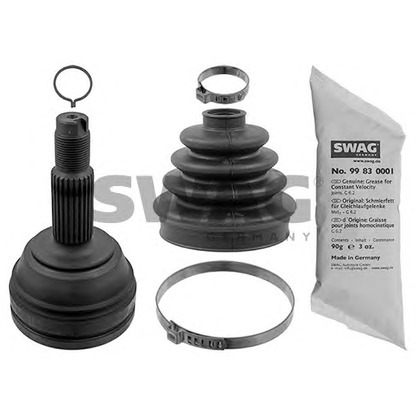 Photo Joint Kit, drive shaft SWAG 50933214