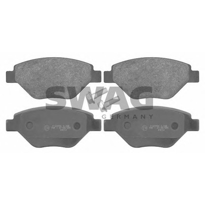 Photo Brake Pad Set, disc brake SWAG 60916623