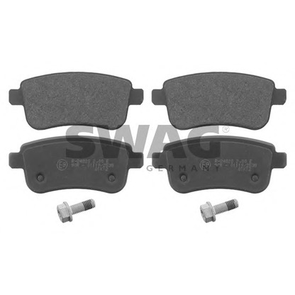 Photo Brake Pad Set, disc brake SWAG 60916784