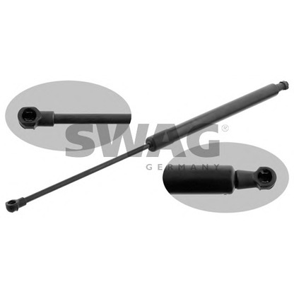 Photo Gas Spring, boot-/cargo area SWAG 60932906