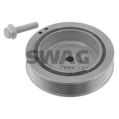 Photo Belt Pulley, crankshaft SWAG 60933708