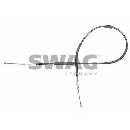 Photo Cable, parking brake SWAG 62917913