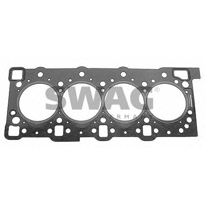 Photo Gasket, cylinder head SWAG 62918624