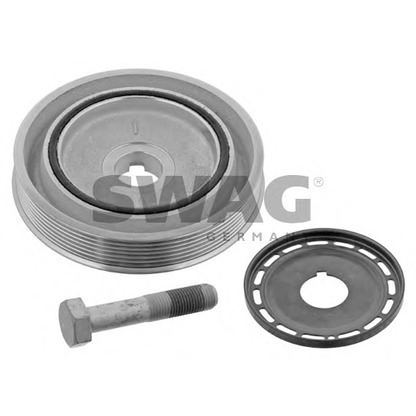 Photo Belt Pulley, crankshaft SWAG 62936433