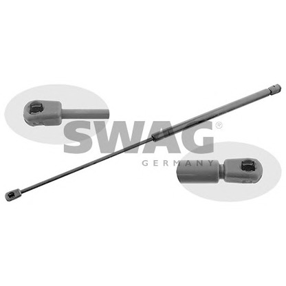 Photo Gas Spring, boot-/cargo area SWAG 62947777