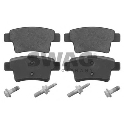 Photo Brake Pad Set, disc brake SWAG 64916793