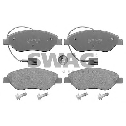 Photo Brake Pad Set, disc brake SWAG 70116012