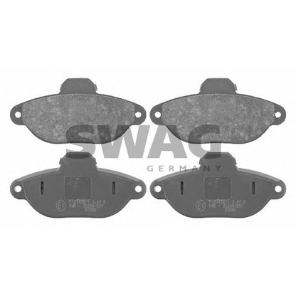 Photo Brake Pad Set, disc brake SWAG 70916092