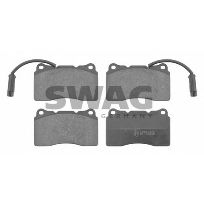 Photo Brake Pad Set, disc brake SWAG 74916295