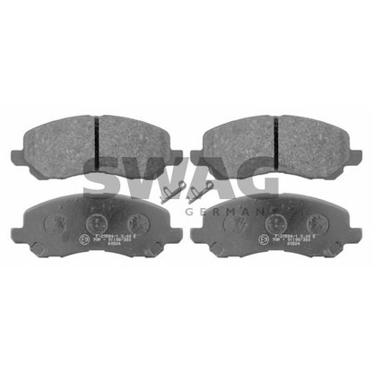 Photo Brake Pad Set, disc brake SWAG 80916644