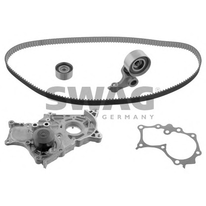 Photo Water Pump & Timing Belt Kit SWAG 81932730