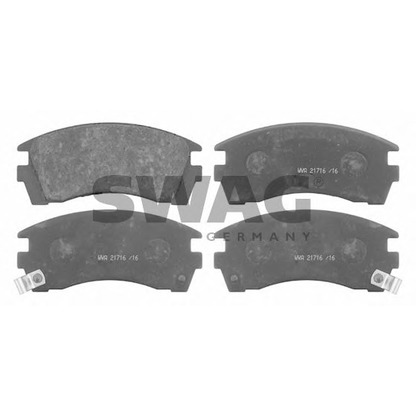 Photo Brake Pad Set, disc brake SWAG 82916275