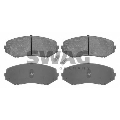 Photo Brake Pad Set, disc brake SWAG 84916648