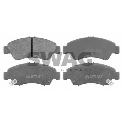 Photo Brake Pad Set, disc brake SWAG 85916303