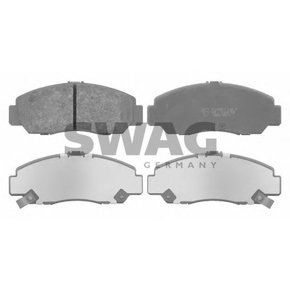 Photo Brake Pad Set, disc brake SWAG 85916553