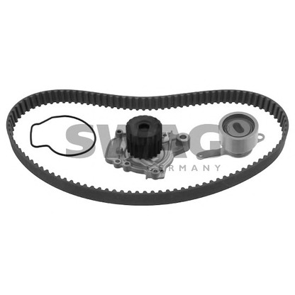 Photo Water Pump & Timing Belt Kit SWAG 85932891