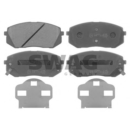 Photo Brake Pad Set, disc brake SWAG 91916816