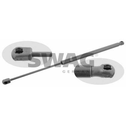 Photo Gas Spring, boot-/cargo area SWAG 91928060