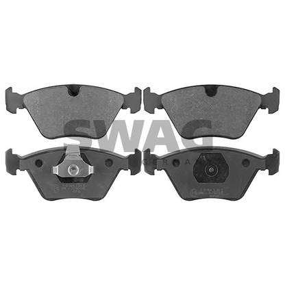 Photo Brake Pad Set, disc brake SWAG 99116086