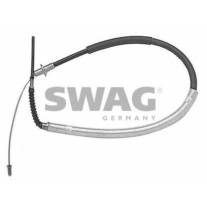 Foto Cable de accionamiento, accionamiento del embrague SWAG 99904206