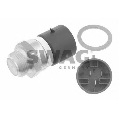 Photo Temperature Switch, radiator fan SWAG 99917696