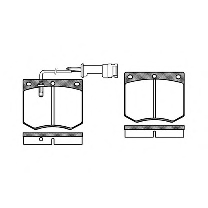 Photo Brake Pad Set, disc brake ROADHOUSE 206302