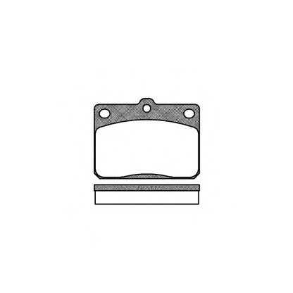 Photo Brake Pad Set, disc brake ROADHOUSE 207940