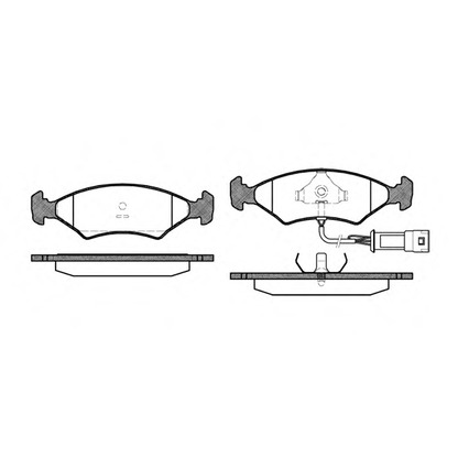 Photo Brake Pad Set, disc brake ROADHOUSE 211932