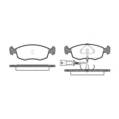 Photo Brake Pad Set, disc brake ROADHOUSE 217202