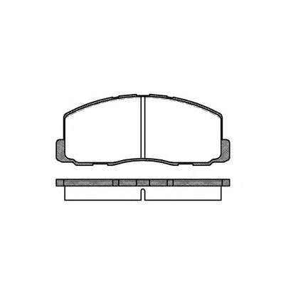 Photo Brake Pad Set, disc brake ROADHOUSE 218800