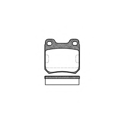 Photo Brake Pad Set, disc brake ROADHOUSE 223900