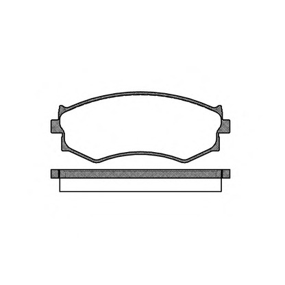 Photo Brake Pad Set, disc brake ROADHOUSE 228700