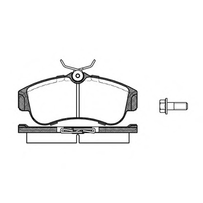 Photo Brake Pad Set, disc brake ROADHOUSE 232000