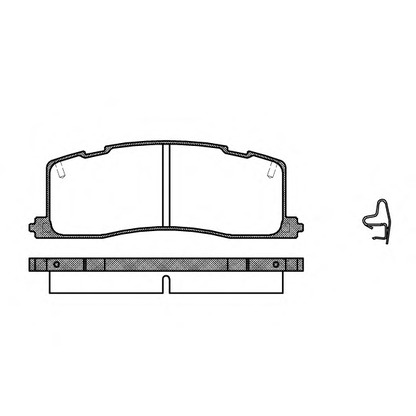 Photo Brake Pad Set, disc brake ROADHOUSE 236700