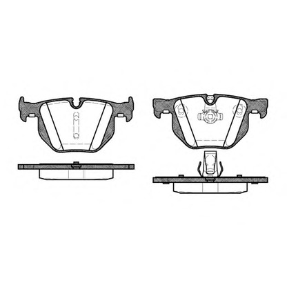 Photo Brake Pad Set, disc brake ROADHOUSE 238160