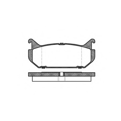 Photo Brake Pad Set, disc brake ROADHOUSE 241600